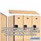 Salsbury Industries 2 Tier Designer Locker, 54"Wx76"Hx24"D, 6 Door, Maple 18-22364MAP - alternate 8